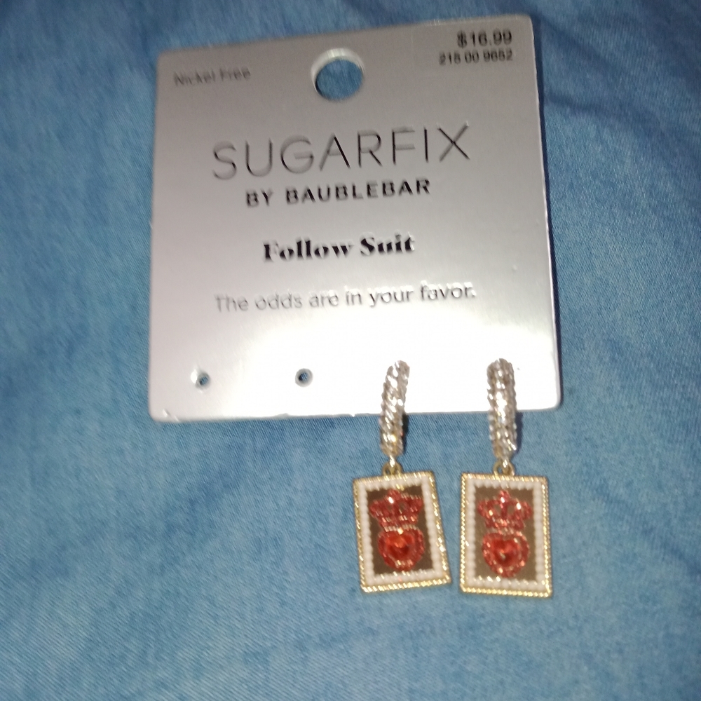 Sugar fix Follow Suit earrings
